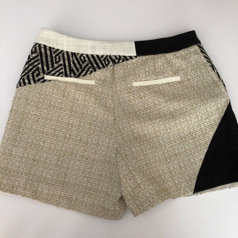 Anthropologie Elevenses Tweed Patchwork Skort 249 - Picture 6 of 8